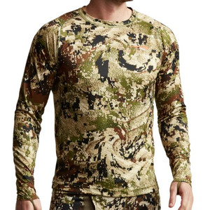 Men's Core Lightweight Long-Sleeve Crew Shirt, by Sitka - Front Men's Core Lightweight Long-Sleeve Crew Shirt, by Sitka - Front
