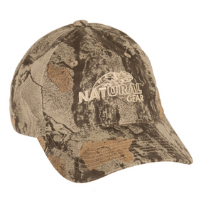 Cotton Camo Ball Cap by Natural Gear Cotton Camo Ball Cap by Natural Gear