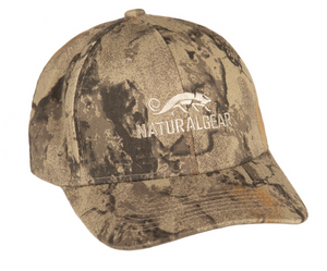 Natural Mid Pro Structured Leather Patch Logo Cap by Natural Gear Natural Mid Pro Structured Leather Patch Logo Cap by Natural Gear