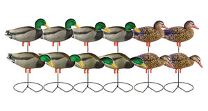 Avery GHG Pro-Grade Flocked Head Full Body Mallard Decoys 12 Pack by Banded Avery GHG Pro-Grade Flocked Head Full Body Mallard Decoys 12 Pack by Banded