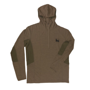 BASE Wool Hoodie 230grams by Banded front veiw BASE Wool Hoodie 230grams by Banded front veiw