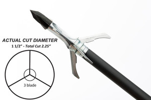 100gr Razortip 3 Blade Crossbow Broadhead by Grim Reaper 100gr Razortip 3 Blade Crossbow Broadhead by Grim Reaper