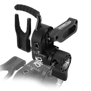 Black Ultra Rest HDX for Left Hand by Quality Archery Designs Black Ultra Rest HDX for Left Hand by Quality Archery Designs