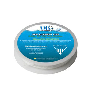 Braided Spectra Bowfishing Line 35/350 in White by AMS Bowfishing Braided Spectra Bowfishing Line 35/350 in White by AMS Bowfishing