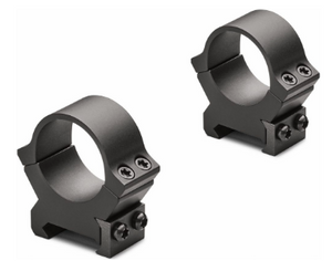PRW2 Cross Slot 1 Inch High Rings in Matte Black by Leupold PRW2 Cross Slot 1 Inch High Rings in Matte Black by Leupold