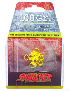 Replacement Bands for 2 Blade 100 Grain Broadheads by Swhacker Replacement Bands for 2 Blade 100 Grain Broadheads by Swhacker
