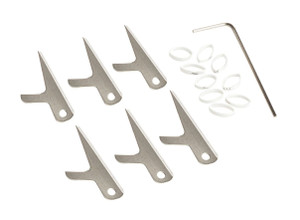 Replacement Blades for 100gr 2" Cut 2 Blade Levi Morgan Series Broadheads by Swhacker Replacement Blades for 100gr 2" Cut 2 Blade Levi Morgan Series Broadheads by Swhacker