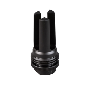ASR Flash Hider 5/8x24 for .30 Cal or 7.62mm in Black Nitride by SilencerCo ASR Flash Hider 5/8x24 for .30 Cal or 7.62mm in Black Nitride by SilencerCo