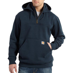 Rain Defender Loose Fit Heavyweight Quarter-Zip Sweatshirt by Carhartt Rain Defender Loose Fit Heavyweight Quarter-Zip Sweatshirt by Carhartt