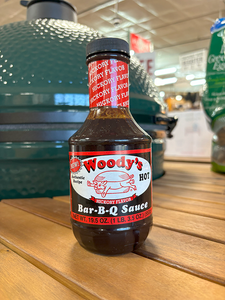Woody's Hickory Flavored Hot BBQ Sauce Woody's Hickory Flavored Hot BBQ Sauce