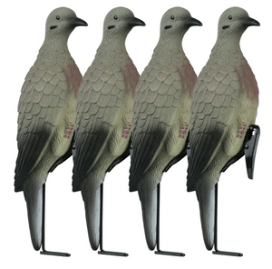 4 Clip On Doves with Stake by Lucky Duck
