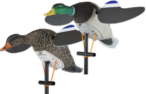 Lucky Pair II Motion Decoys, by Lucky Duck - Front Lucky Pair II Motion Decoys, by Lucky Duck - Front