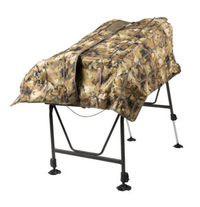 InvisiMan Waterfowl Hunting Blind In Optifade Marsh Finish by MOmarsh deployed InvisiMan Waterfowl Hunting Blind In Optifade Marsh Finish by MOmarsh deployed