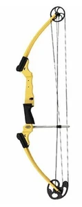 Children Yellow Compound Bow by Genesis Archery