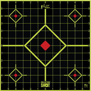 12" SplatterShot ® Green Sight In Target - Peel & Stick - 5 Pack