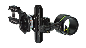 Tetra 1 Pin Bow Sight with .010 Fiber for Left Hand by HHA Tetra 1 Pin Bow Sight with .010 Fiber for Left Hand by HHA