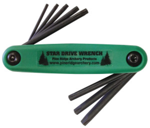Star Drive Wrench by Pine Ridge Archery Products Star Drive Wrench by Pine Ridge Archery Products