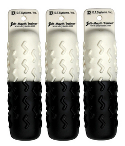 Soft Mouth Trainer 3pk Blk/Wht