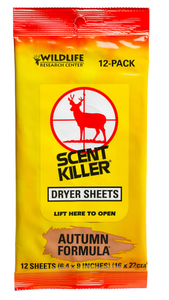 Autumn Formula Dryer Sheets by Wildlife Research Center Autumn Formula Dryer Sheets by Wildlife Research Center