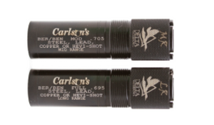 Carlson's Delta Waterfowl 2 Pack 12 Gauge Medium and Long Range Waterfowl Choke Extended Non-Ported for Retay Carlson's Delta Waterfowl 2 Pack 12 Gauge Medium and Long Range Waterfowl Choke Extended Non-Ported for Retay