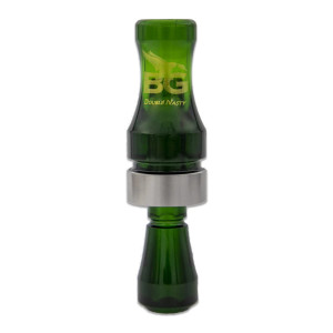 Camo Green Double Nasty Poly Double Reed Duck Call by Buck Gardner Camo Green Double Nasty Poly Double Reed Duck Call by Buck Gardner