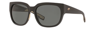 Waterwoman 2 Matte Black Grey - Polarized Sunglasses by Costa Del Mar Waterwoman 2 Matte Black Grey - Polarized Sunglasses by Costa Del Mar
