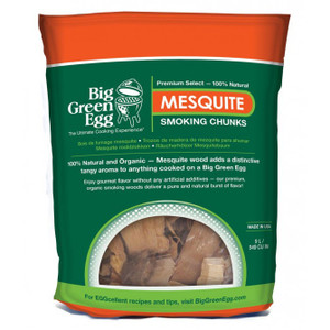 Premium Mesquite Wood Smoking Chunks by Big Green Egg Premium Mesquite Wood Smoking Chunks by Big Green Egg