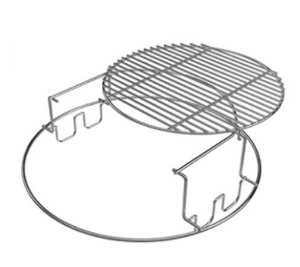 Big Green Egg 2 Tier Stainless Frame -Fits LG Big Green Egg 2 Tier Stainless Frame -Fits LG