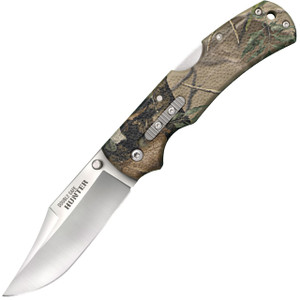 Camo Double Safe Hunter Rocker Lock Stainless Steel 3-1/2" Blade Folding Knife by ColdSteel