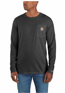 Forced Relaxed Fit MidWeight Long Sleeve Pocket Tee by Carhartt Forced Relaxed Fit MidWeight Long Sleeve Pocket Tee by Carhartt