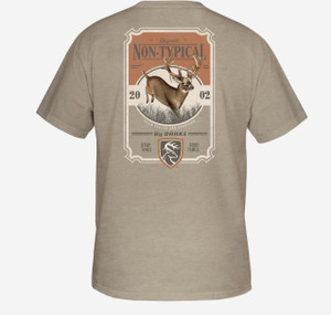 Non-Typical Vintage Jumping Buck Short Sleeve Tee by Drake Non-Typical Vintage Jumping Buck Short Sleeve Tee by Drake
