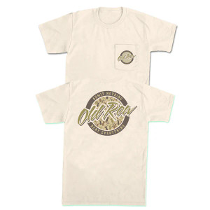 Outdoors 80s Camo Pocket Tee in Ivory by Old Row Outdoors 80s Camo Pocket Tee in Ivory by Old Row