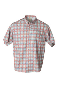 Accelerator OTL Short Sleeve Fishing Shirt by Banded - Ash Red Plaid Accelerator OTL Short Sleeve Fishing Shirt by Banded - Ash Red Plaid