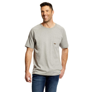 Rebar Cotton Strong T-Shirt in Heather Grey by Ariat Rebar Cotton Strong T-Shirt in Heather Grey by Ariat