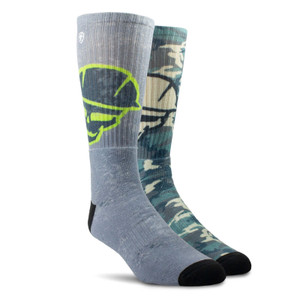 Roughneck Graphic Crew Socks by Ariat Roughneck Graphic Crew Socks by Ariat