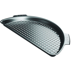 XL Stainless Steel Half Moon Perforated Grid by Big Green Egg XL Stainless Steel Half Moon Perforated Grid by Big Green Egg