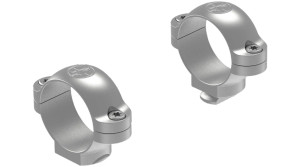 1 Inch Standard Low Ring Set in Silver by Leupold 1 Inch Standard Low Ring Set in Silver by Leupold