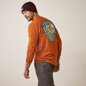 Rebar Workman Patches Long Sleeve Tee Shirt by Ariat Rebar Workman Patches Long Sleeve Tee Shirt by Ariat