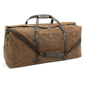 Large Rugged Bag in Brown Twill by Heybo Large Rugged Bag in Brown Twill by Heybo