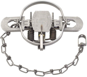 Duke #2 Coil Spring Trap Steel Silver by F&T Trading Post Duke #2 Coil Spring Trap Steel Silver by F&T Trading Post