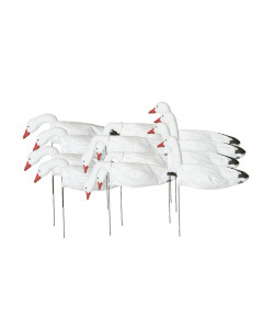 12 Pack GHG Pro Grade 3D Head Windsock Snow Goose Decoys by Avery