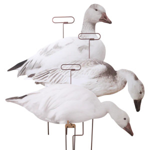 Flats Snow and Juvie Goose Motion Silhouette Decoys by Higdon Outdoors