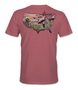 Men's Duck Country Short Sleeve Graphic Tee Shirt by Avery