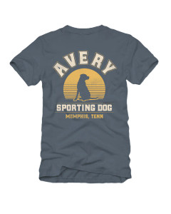 Men's Sunset Lab Short Sleeve Graphic Tee Shirt by Avery