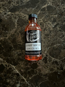 Swamp Water Liquid Seafood Boil by Swamp Buckets LLC Swamp Water Liquid Seafood Boil by Swamp Buckets LLC