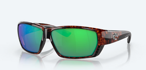 Tuna Alley Tortoise 580P with Green Mirror Polarized Lens by Costa Del Mar Tuna Alley Tortoise 580P with Green Mirror Polarized Lens by Costa Del Mar