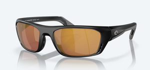 Whitetip Pro Sunglasses - Matte Black Frame, Gold Mirror Polarized Lens by Costa CDM 91150657 Whitetip Pro Sunglasses - Matte Black Frame, Gold Mirror Polarized Lens by Costa CDM 91150657