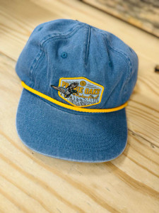 Sea Blue Patch Rope Hat by Prairie Oak Waterfowl Sea Blue Patch Rope Hat by Prairie Oak Waterfowl