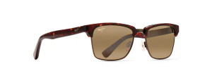 Kawika Sunglasses - Tortoise with Antique Gold  Frame, HCL® Bronze Lens by Maui Jim MAUI H257-16C