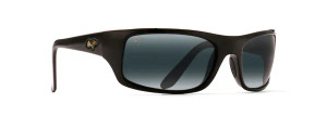 Peahi - Gloss Black Frame, Neutral Grey Lens by Maui Jim MAUI 202-02 Peahi - Gloss Black Frame, Neutral Grey Lens by Maui Jim MAUI 202-02